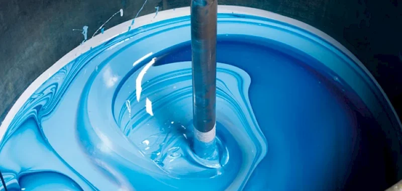 Pha sơn epoxy chống thấm cho bể nước (Lớp sơn phủ)