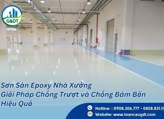 Sơn Sàn Epoxy Nhà Xưởng