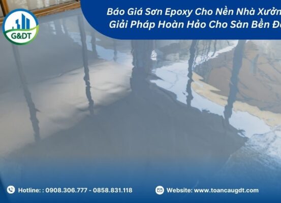 Sơn Epoxy Cho Nền Nhà Xưởng