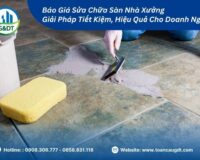 Báo Giá Sửa Chữa Sàn Nhà Xưởng