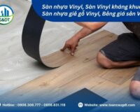 Sàn Nhựa Vinyl Giả Gỗ