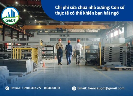 Chi phí sửa chữa nhà xưởng
