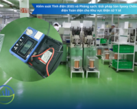 Giải pháp Sàn Epoxy Chống Tĩnh điện Toàn diện cho Khu vực Điện tử Y tế