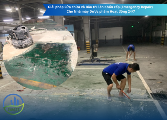 Sửa chữa nền nhà xưởng