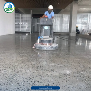 Thi công tăng cứng nền bê tông cho nhà xưởng