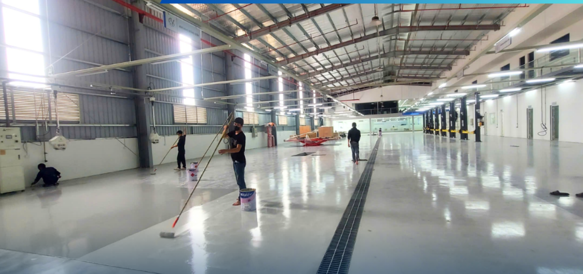 Đơn vị thi công nền epoxy uy tín trên toàn quốc