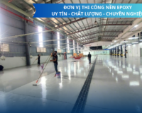 Đơn vị thi công nền epoxy uy tín trên toàn quốc